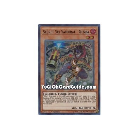 Secret Six Samurai - Genba (Super Rare)