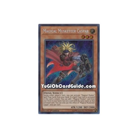 Magical Musketeer Caspar (Secret Rare)