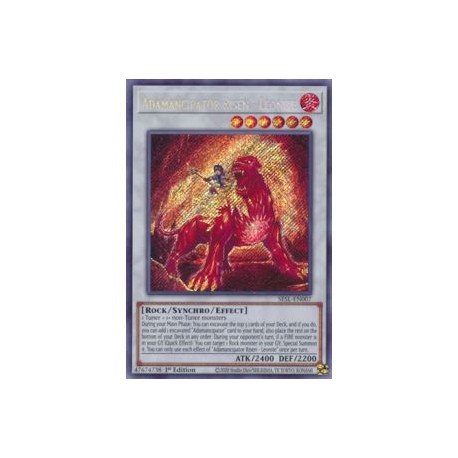 Adamancipator Risen - Leonite (Secret Rare)