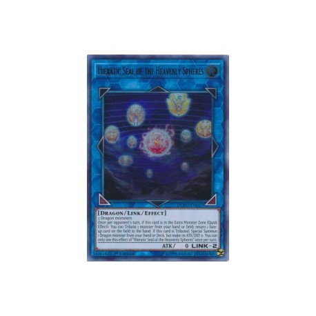 Hieratic Seal of the Heavenly Spheres (Ultra Rare)