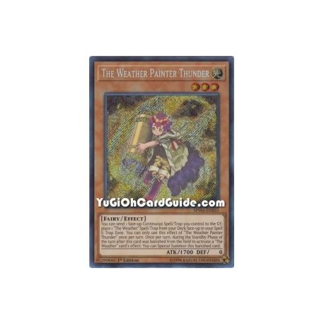 The Weather Painter Thunder (Secret Rare)