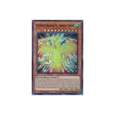 The Winged Dragon of Ra - Immortal Phoenix (Ultra Rare)