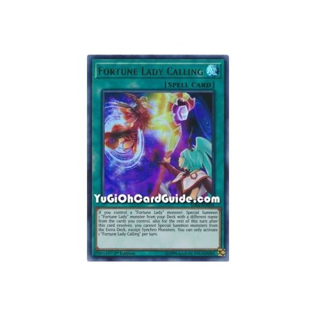Fortune Lady Calling (Ultra Rare)