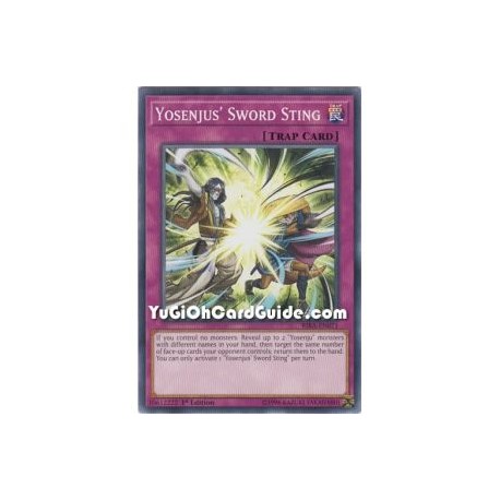 Yosenjus' Sword Sting