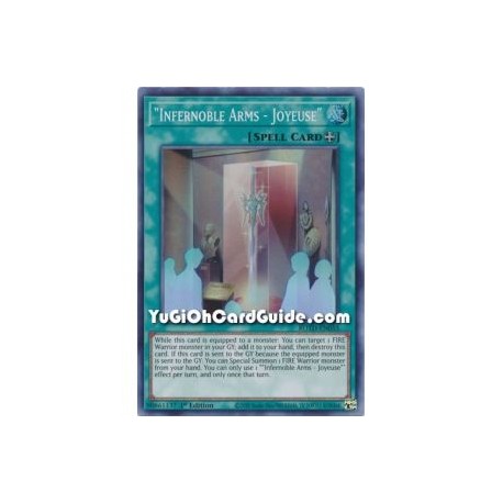 "Infernoble Arms - Joyeuse" (Super Rare)