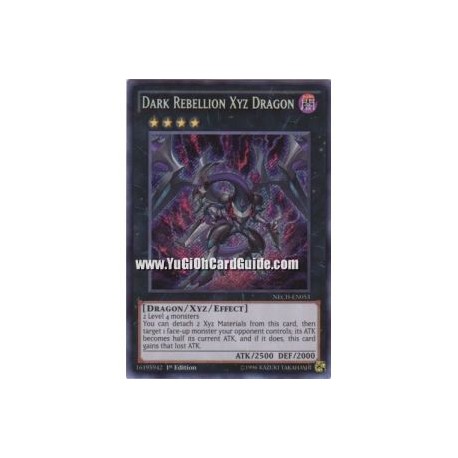 Dark Rebellion Xyz Dragon (Secret Rare)