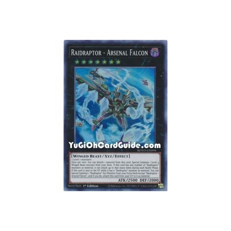 Raidraptor - Arsenal Falcon (Super Rare)