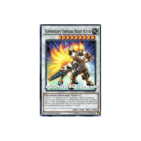 Superheavy Samurai Beast Kyubi (Rare)