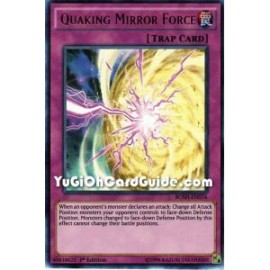 Quaking Mirror Force (Ultra Rare)