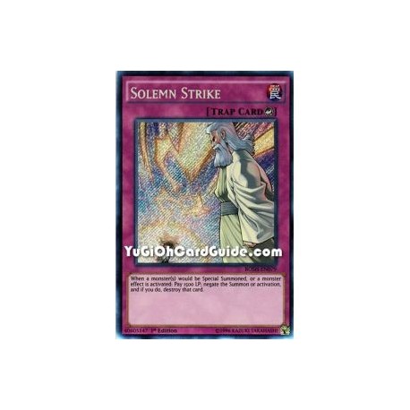 Solemn Strike (Secret Rare)
