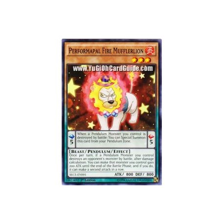 Performapal Fire Mufflerlion (Common)