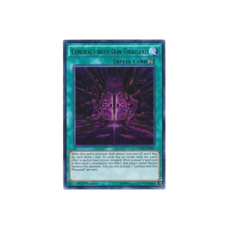 Contract with Don Thousand