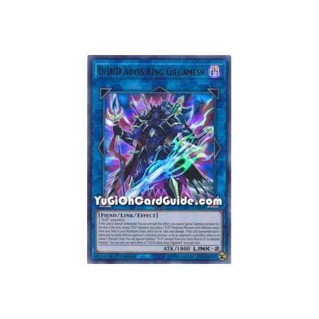 D/D/D Abyss King Gilgamesh (Ultra Rare)