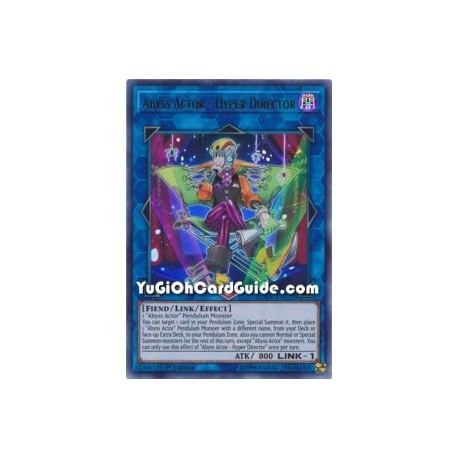 Abyss Actor - Hyper Director (Ultra Rare)