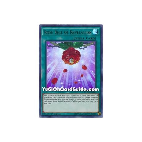 Rose Bell of Revelation (Ultra Rare)