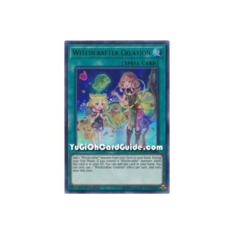 Witchcrafter Creation (Ultra Rare)