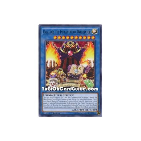 Crealtar, the Impcantation Originator (Common)