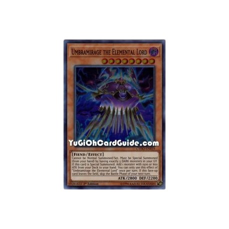 Umbramirage the Elemental Lord (Super Rare)