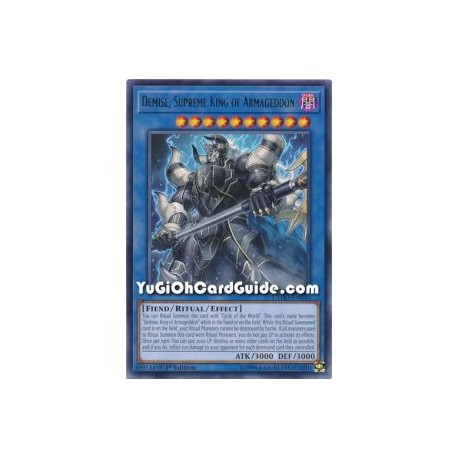 Demise, Supreme King of Armageddon (Rare)