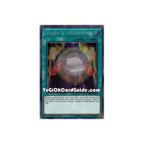 Ledger of Legerdemain (Secret Rare)