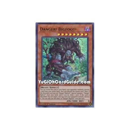 Danger! Bigfoot! (Secret Rare)