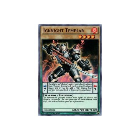Igknight Templar (Ultra Rare)