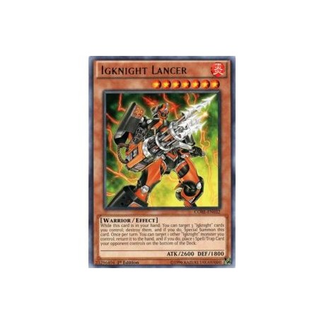 Igknight Lancer (Rare)