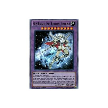 Gem-Knight Lady Brilliant Diamond (Ultra Rare)