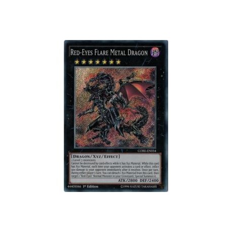 Red-Eyes Flare Metal Dragon (Secret Rare)