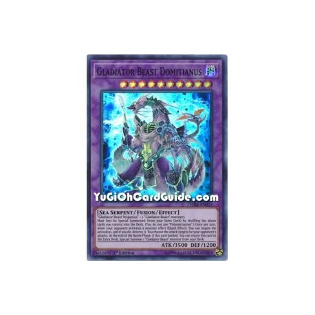 Gladiator Beast Domitianus (Super Rare)