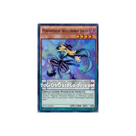 Performapal Skullcrobat Joker (Super Rare)