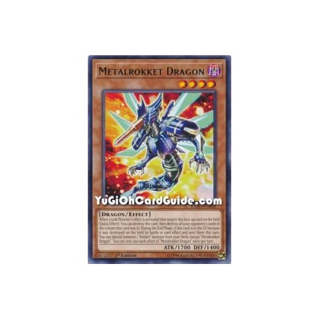 Metalrokket Dragon (Rare)