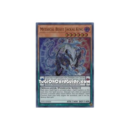 Mythical Beast Jackal King (Ultra Rare)