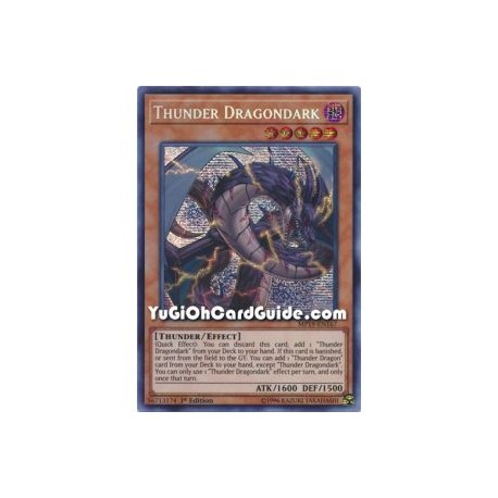 Thunder Dragondark (Prismatic Secret Rare)