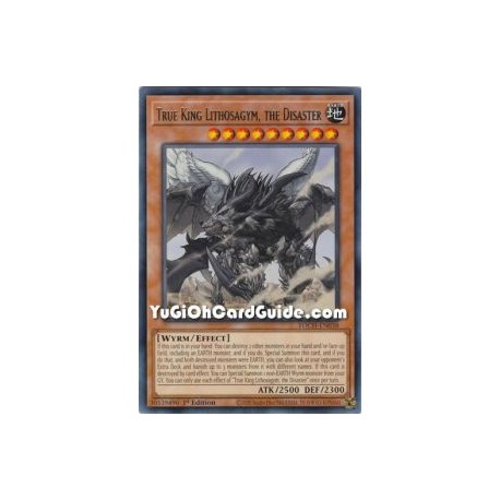 True King Lithosagym, the Disaster (Rare)