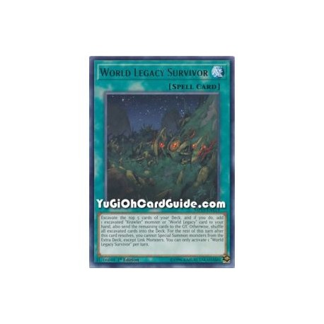 World Legacy Survivor (Rare)