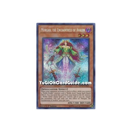 Morgan, the Enchantress of Avalon (Prismatic Secret Rare)